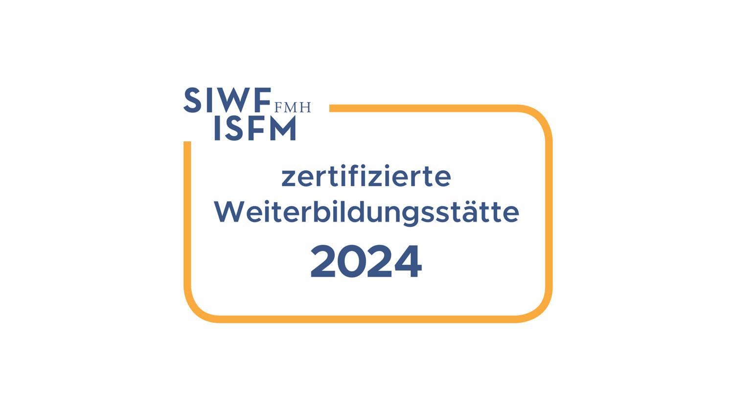 Rezertifizierung SIWF